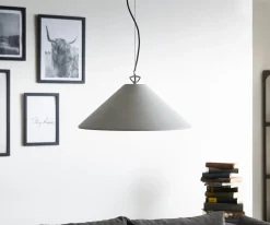 PendelleuchteFatua 40 cm Beton 60 W Pendelleuchte Hängeleuchte Sofort versandfertig