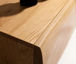 SideboardNew Live-Edge Live-Edge 145 cm Eiche Natur 3 Türen schwebend Sofort versandfertig