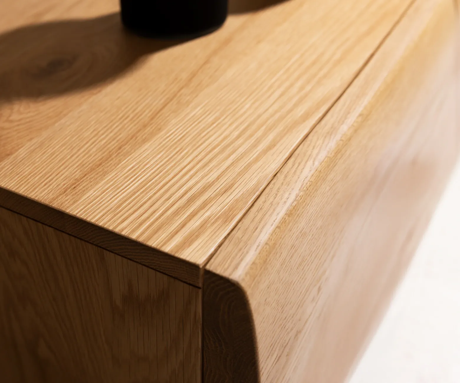 SideboardNew Live-Edge Live-Edge 145 cm Eiche Natur 3 Türen schwebend Sofort versandfertig