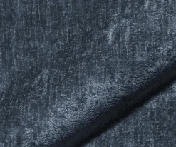 2-SitzerLunna 280x170 cm Chenille Blau 2 Kissen Sofort versandfertig