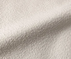 SofaMairi 330x160 cm Bouclé Creme-Weiß Sofort versandfertig
