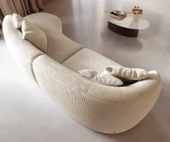 SofaMairi 330x160 cm Cord Beige Sofort versandfertig