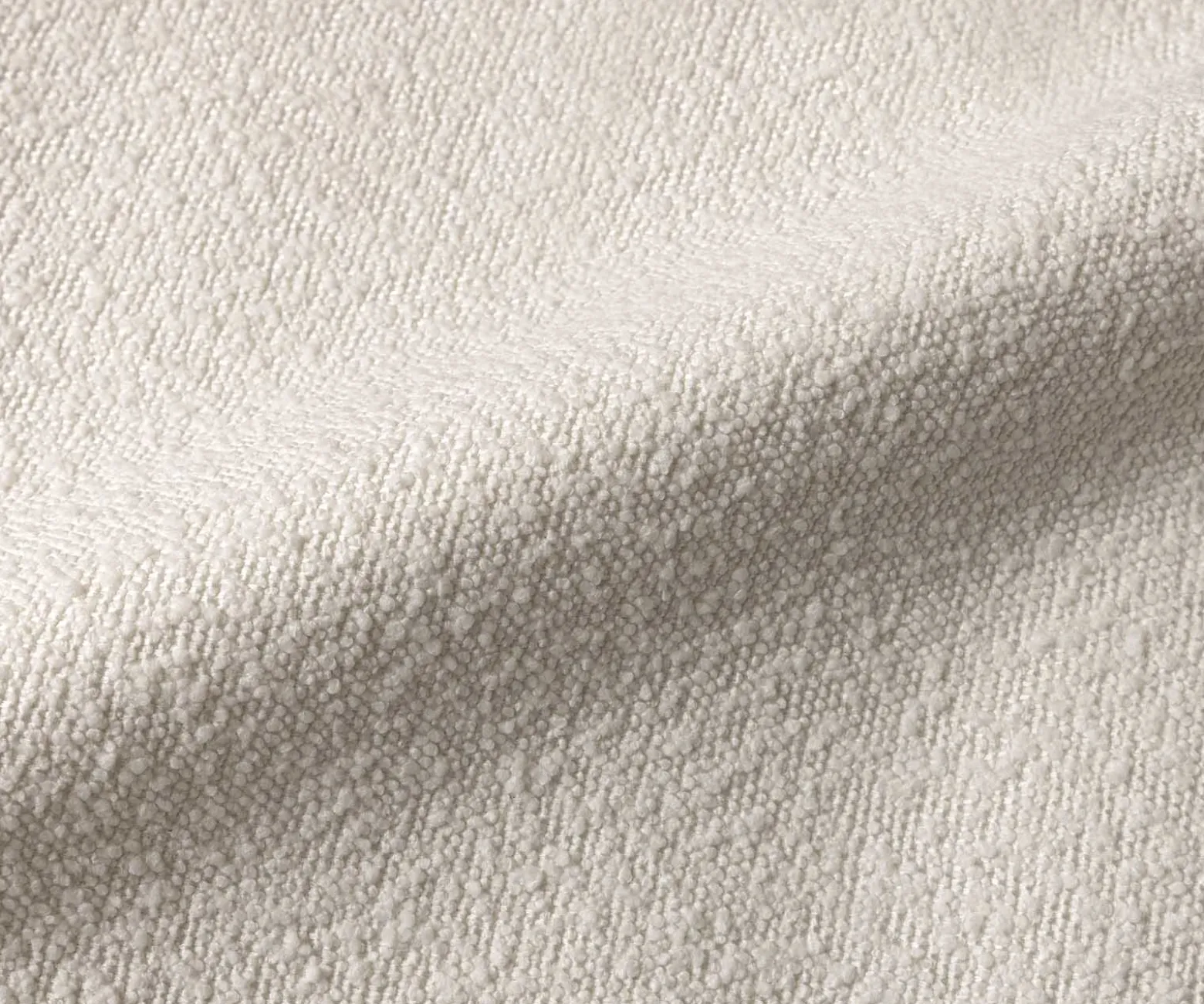 SofaRoya 320x140 cm Bouclé Creme-Weiß Sofort versandfertig