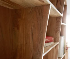 StandregalLive-Edge 120 cm Akazie Natur rechts Sofort versandfertig