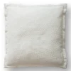 WurfkissenSirpio 70x70 Bouclé Creme-Weiß Sofort versandfertig