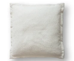 WurfkissenSirpio XL 85x85 Bouclé Creme-Weiß Sofort versandfertig